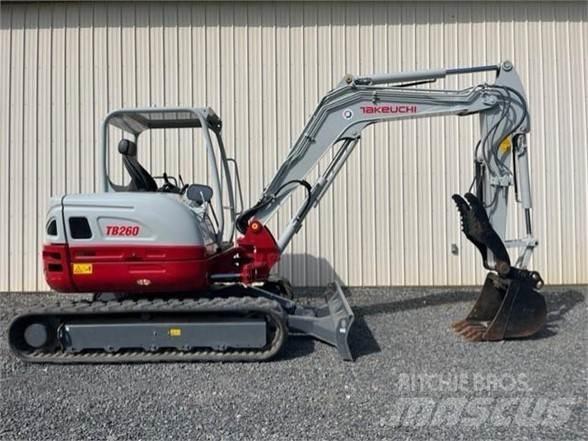 Takeuchi TB260 Bageri guseničari