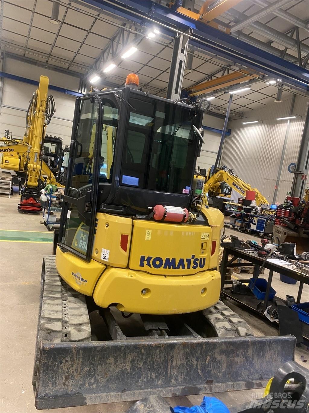 Komatsu PC55MR-5 Mini bageri < 7t