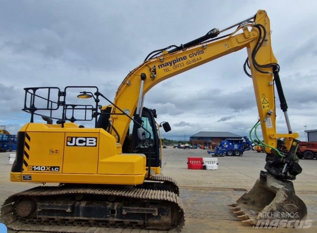 JCB 140X Steelwrist Bageri guseničari