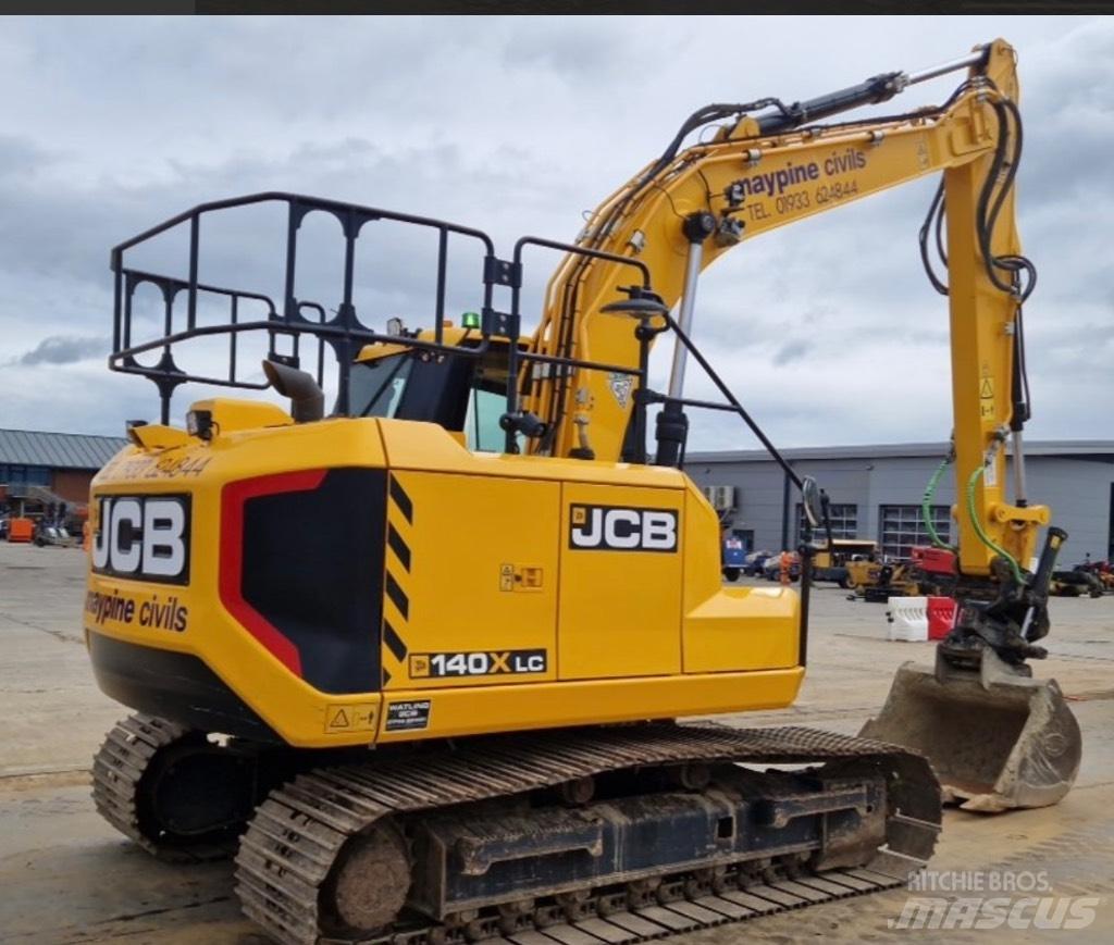 JCB 140X Steelwrist Bageri guseničari