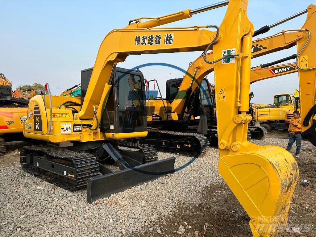Komatsu PC 70 Mini bageri < 7t