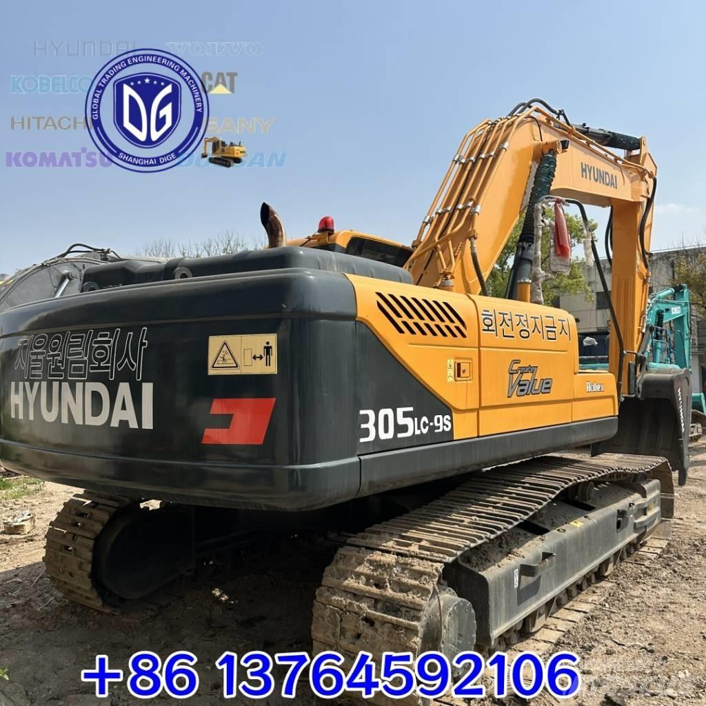 Hyundai 305-9 Bageri guseničari