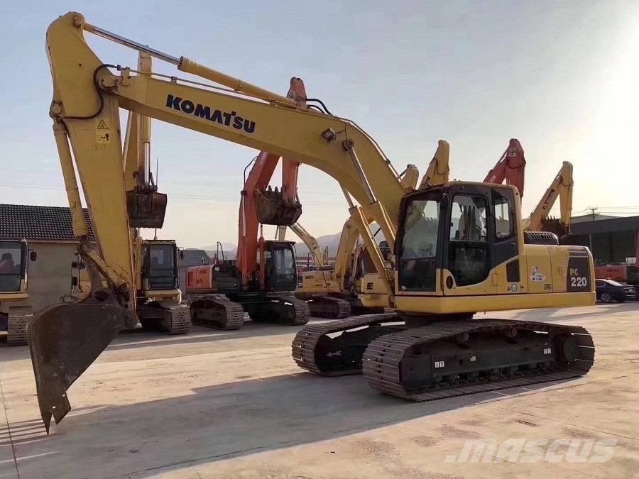 Komatsu pc220-7 Bageri guseničari