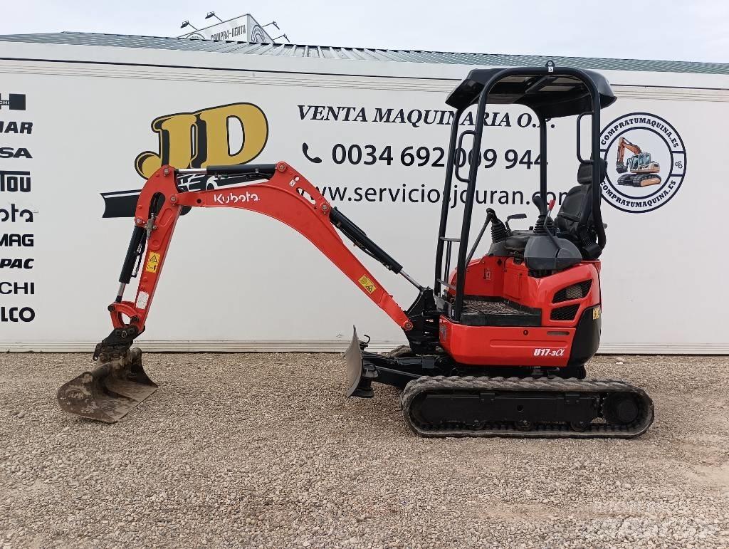Kubota U 17-3 a Mini bageri < 7t