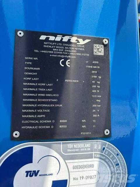 Niftylift 170 H E Vučne prikolice se podiznom košarom