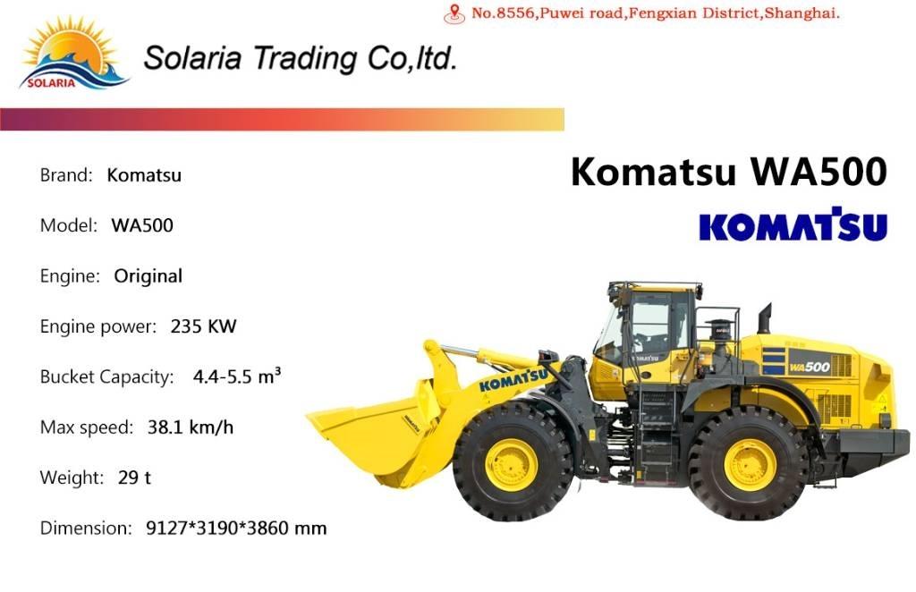Komatsu WA 500 Utovarivači na točkove