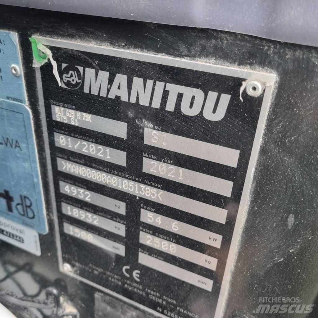 Manitou MLT 625-75 H Teleskopski viljuškari