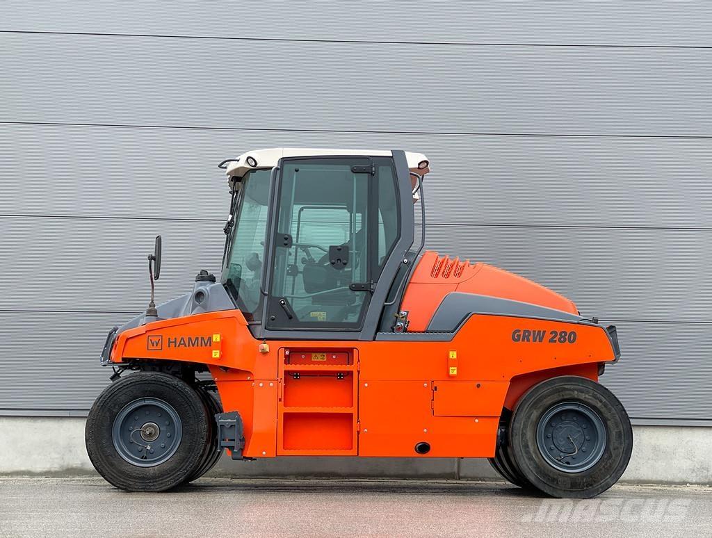 Hamm GRW 280-10 Gumeni valjci na točkovima