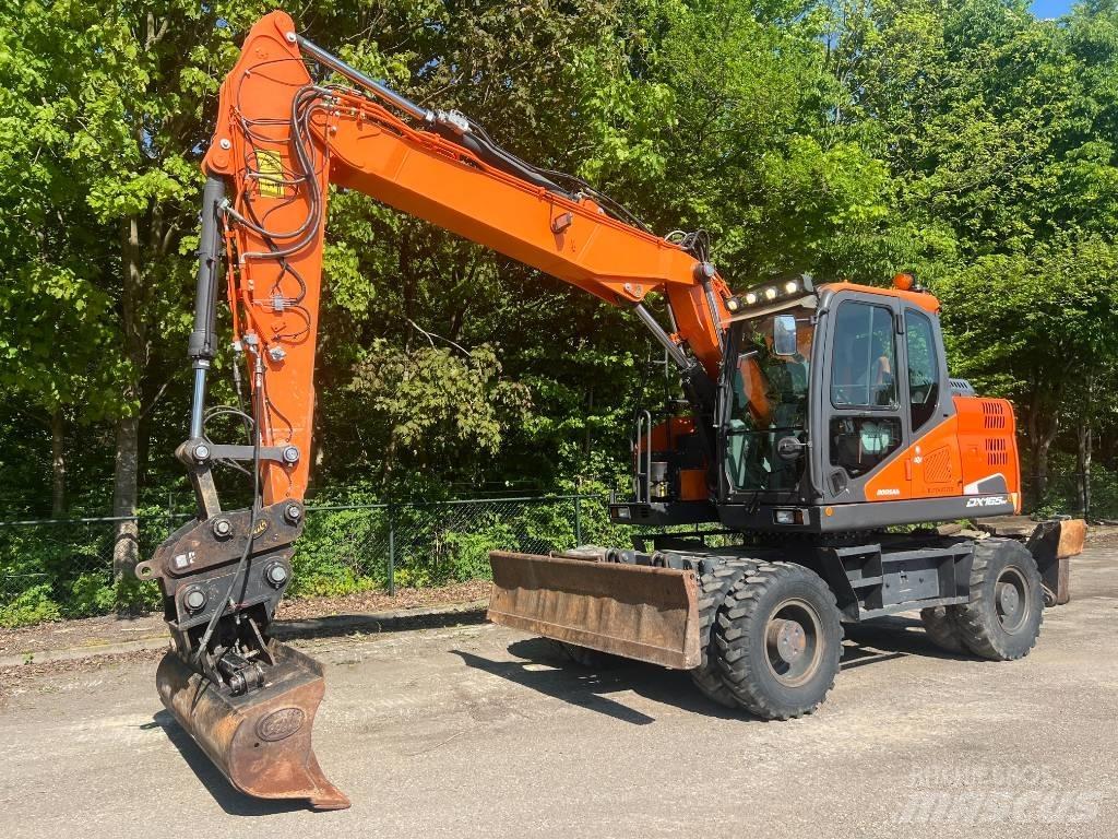 Doosan DX 165 W-5 Bageri točkaši