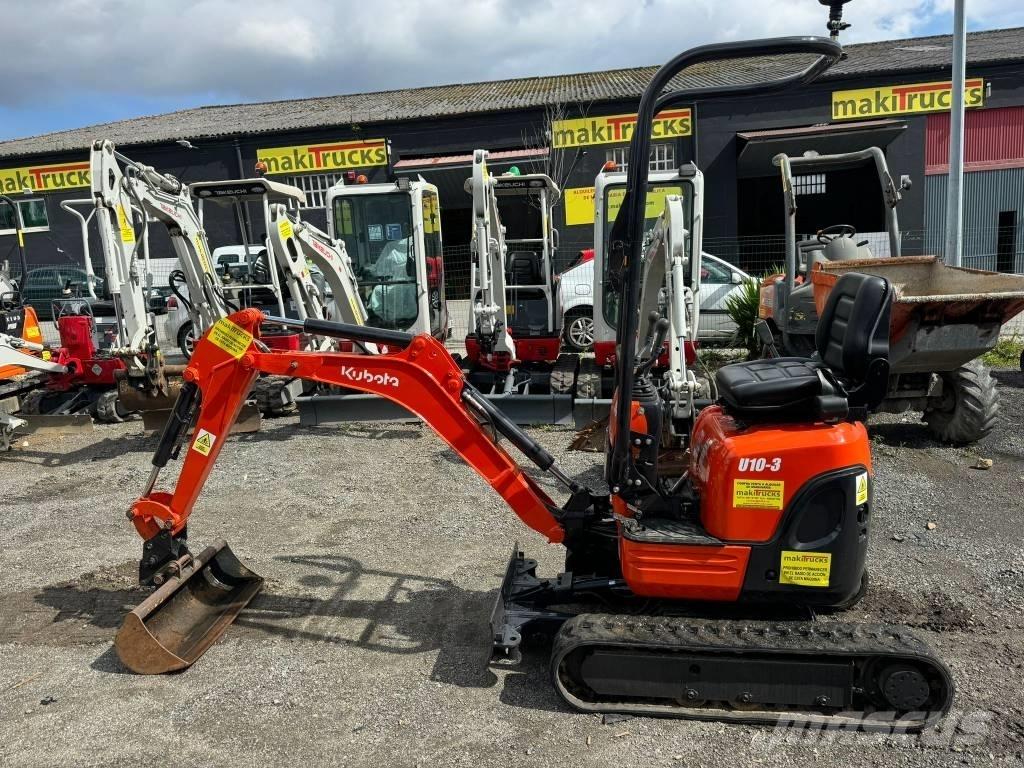 Kubota U 10-3 Mini bageri < 7t