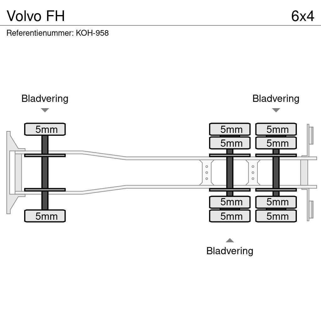 Volvo FH Rol kiper kamioni sa kukom za podizanje tereta