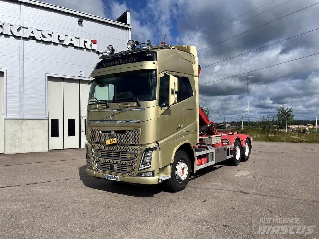 Volvo FH Rol kiper kamioni sa kukom za podizanje tereta