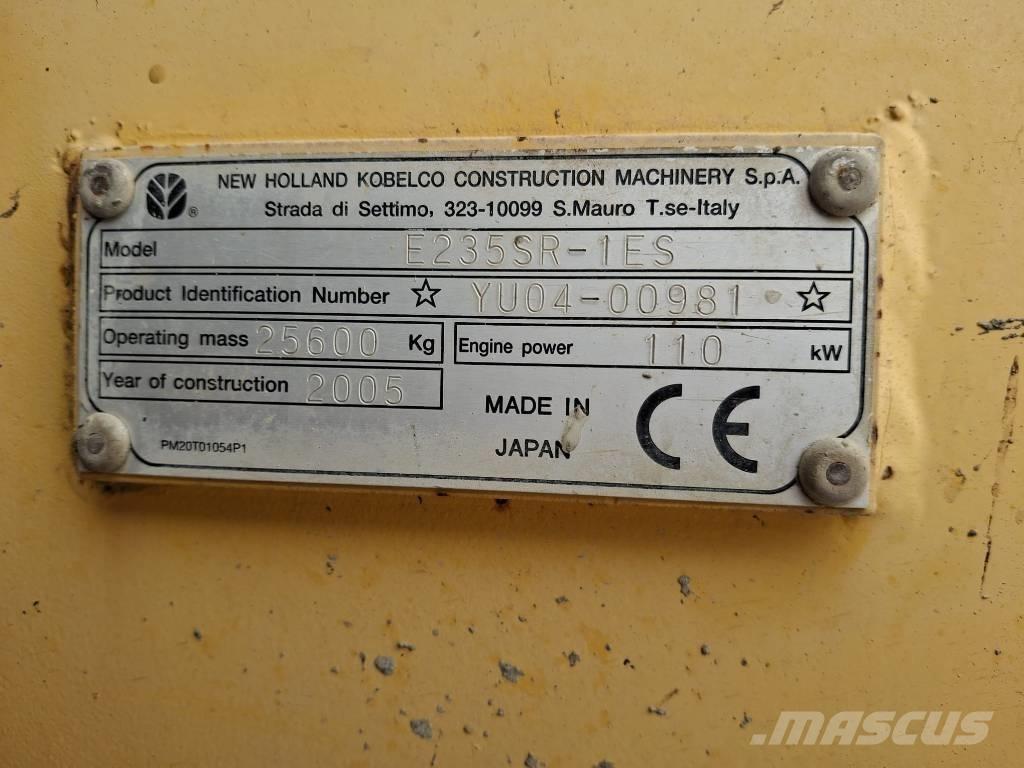 New Holland E 235 SR Bageri guseničari
