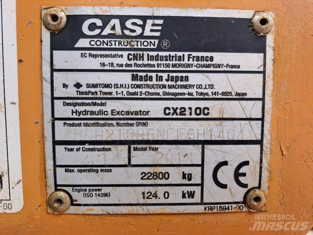 CASE CX 210 C Bageri guseničari