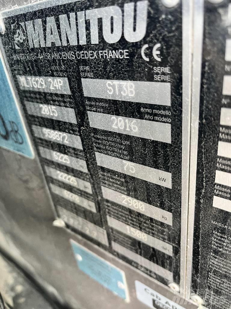 Manitou MLT 629 Poljoprivredni teleskopski utovarivači