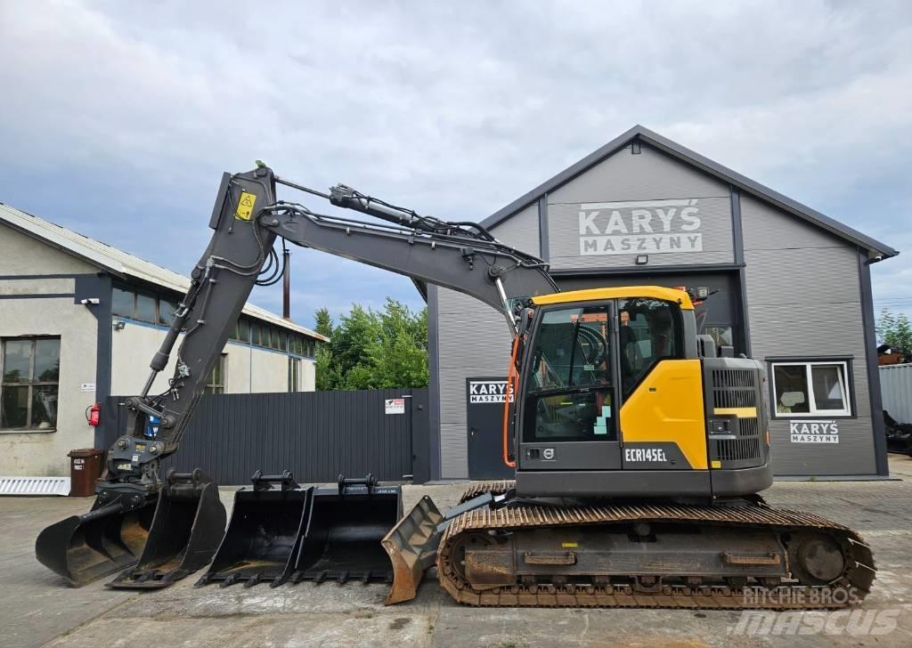 Volvo ECR 145 EL Bageri guseničari