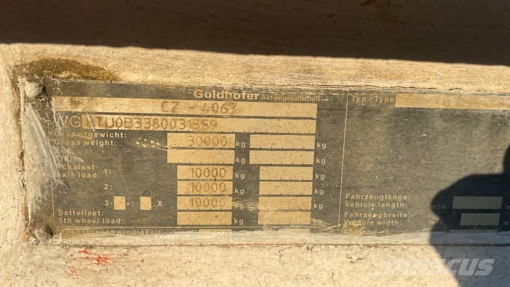 Goldhofer TU 3- 24/80 Niski utovarivači