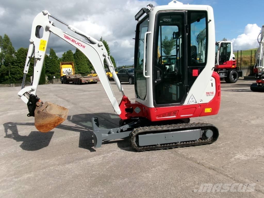 Takeuchi TB 216 Mini bageri < 7t