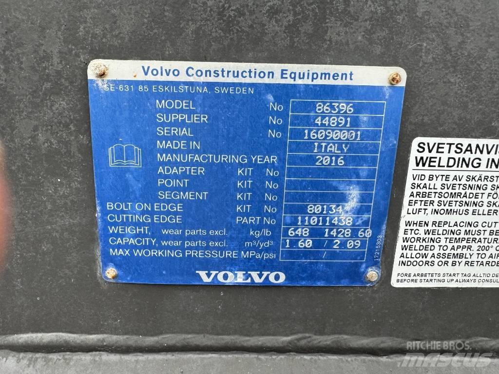 Volvo 1.6m Bucket Kašike / Korpe