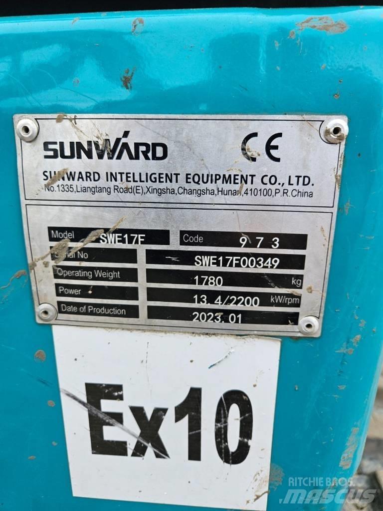 Sunward SWE 17 F Mini bageri < 7t