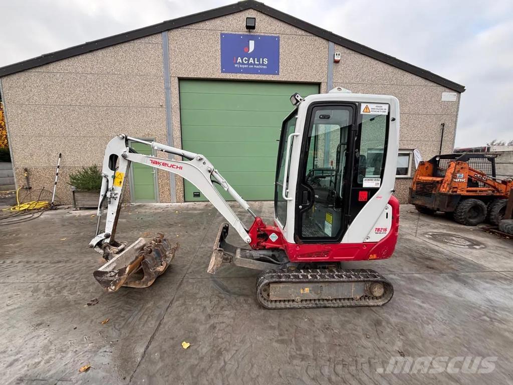 Takeuchi TB216 Mini bageri < 7t