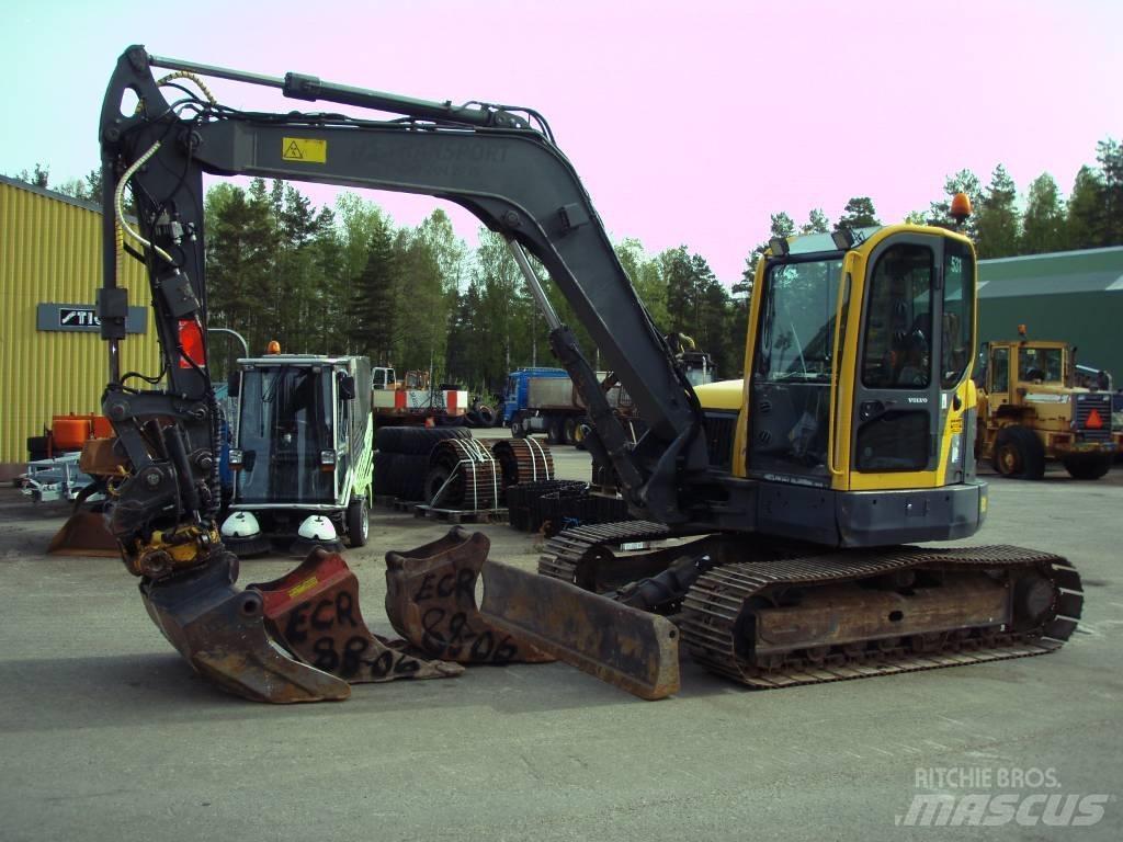 Volvo ECR 88 Midi bageri 7t – 12t