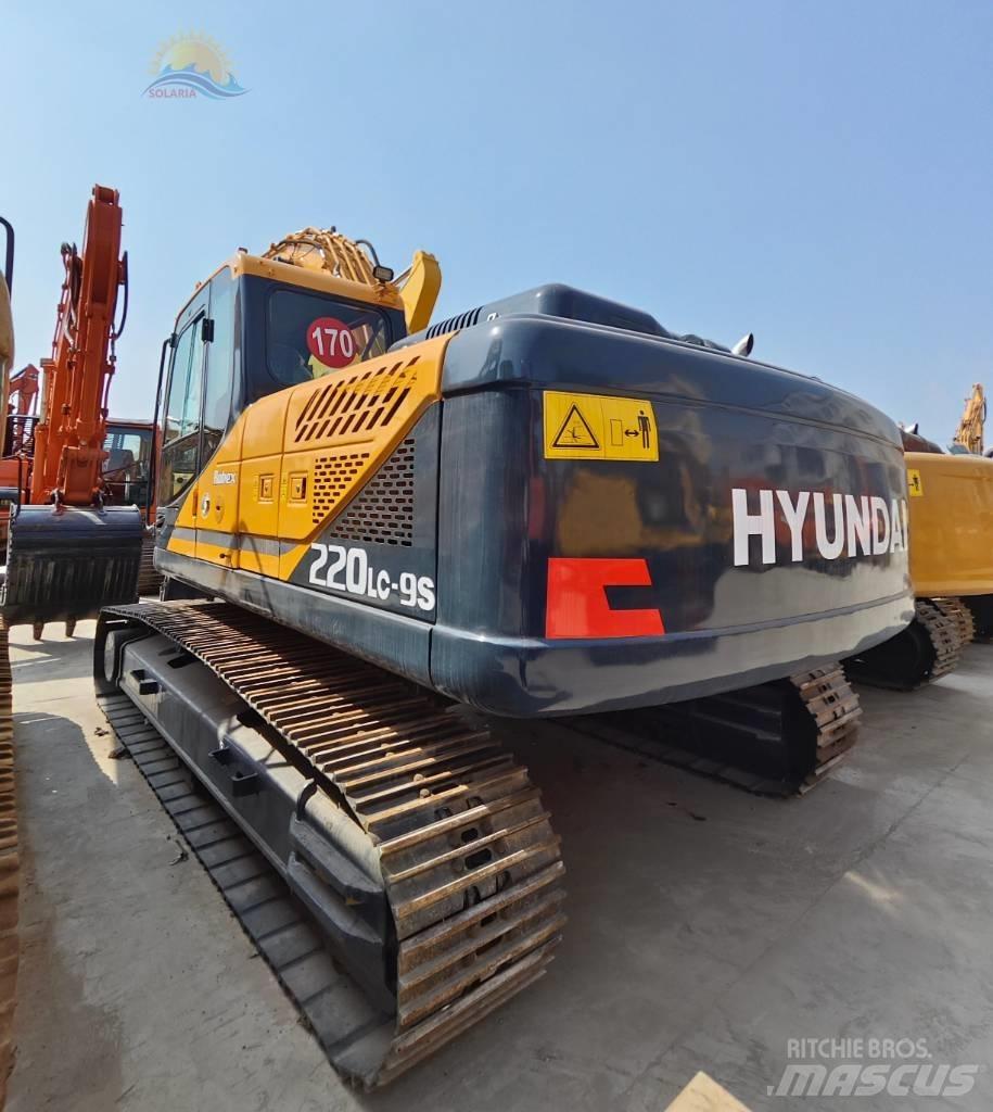 Hyundai R220LC-9S Bageri guseničari