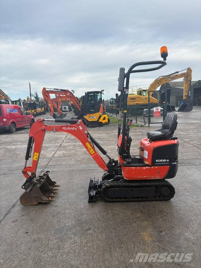 Kubota K008-5 Mini bageri < 7t