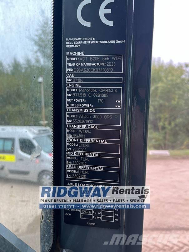 Bell B 20 Zglobni damperi