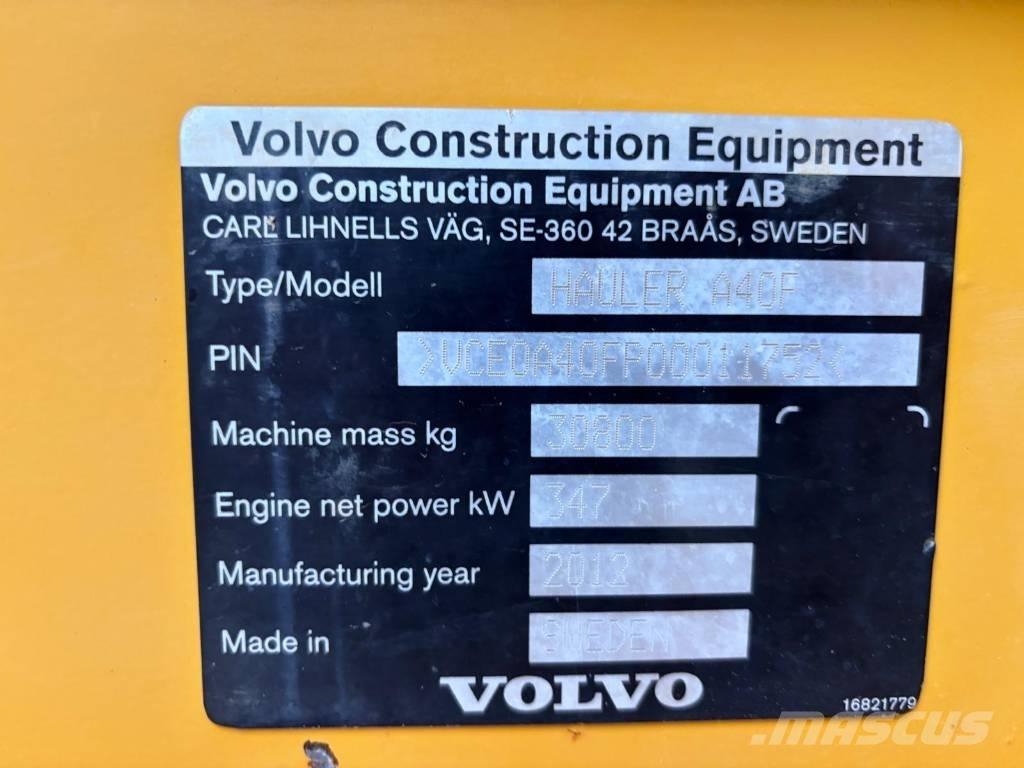 Volvo A 40 F Zglobni damperi