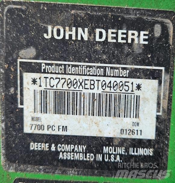 John Deere 7700 Kosilice za otvoren prostor