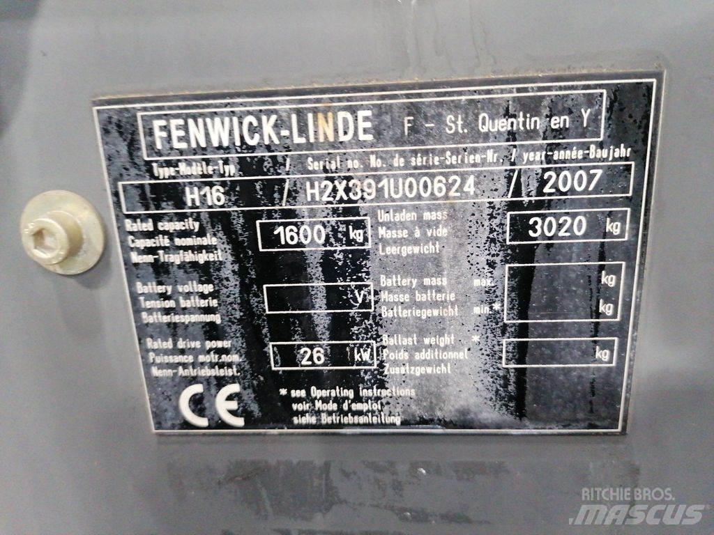 Linde H16D Dizelski viljuškari