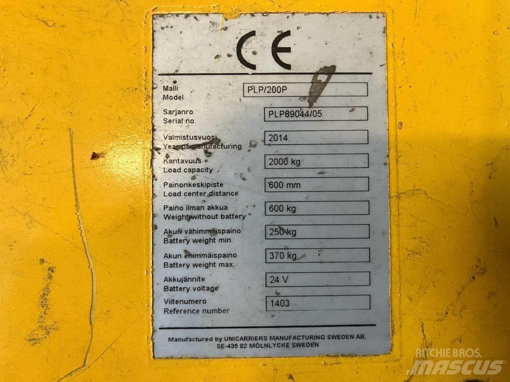 Atlet PLP89044/05 Nisko podizni električni viljuškar sa stajalištom