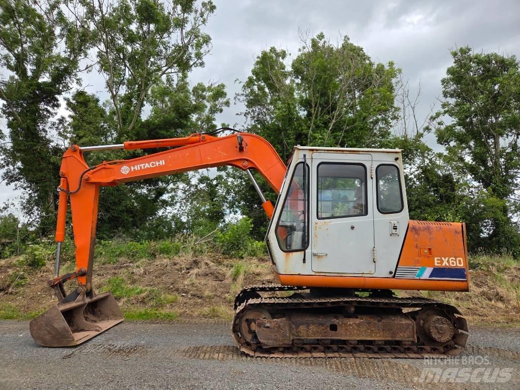 Hitachi EX 60-1 Bageri guseničari