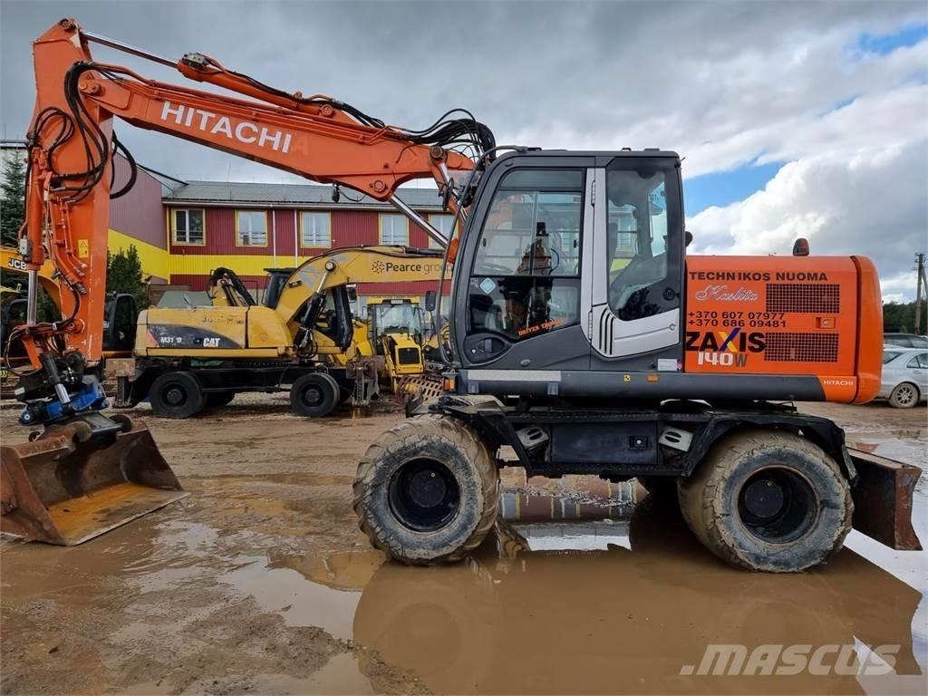 Hitachi ZX 140 W-3 Bageri točkaši