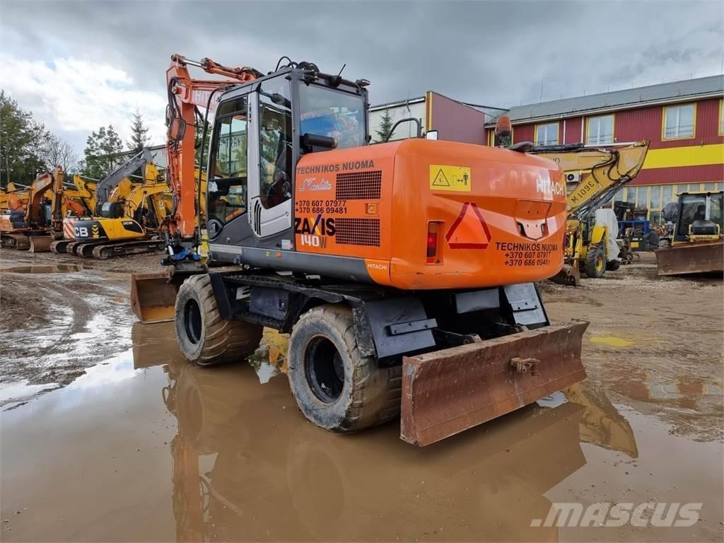 Hitachi ZX 140 W-3 Bageri točkaši