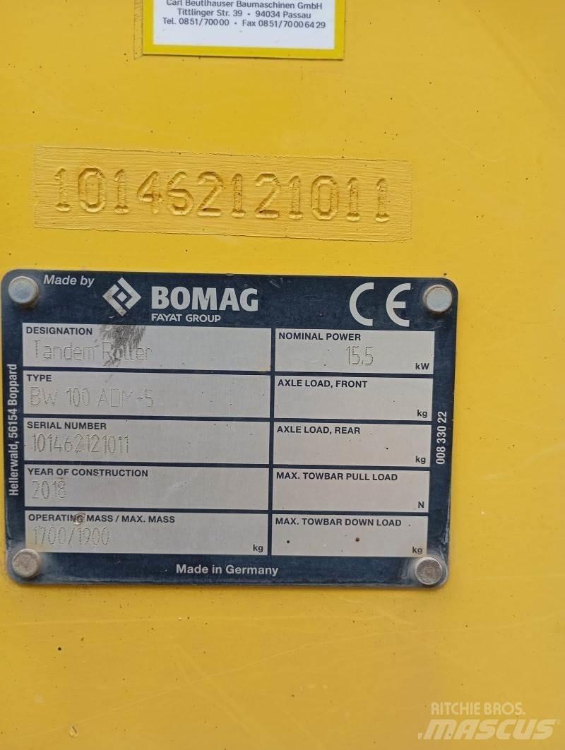 Bomag BW 100 ADM-5 Vibro ploče