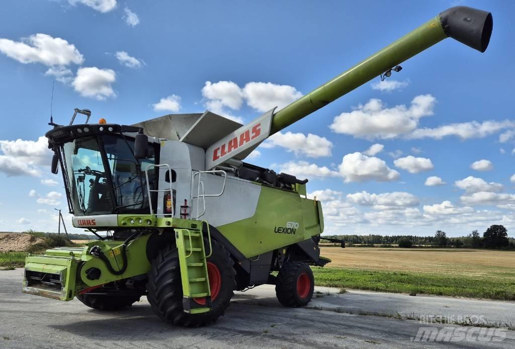 CLAAS Lexion 670 Kombajni