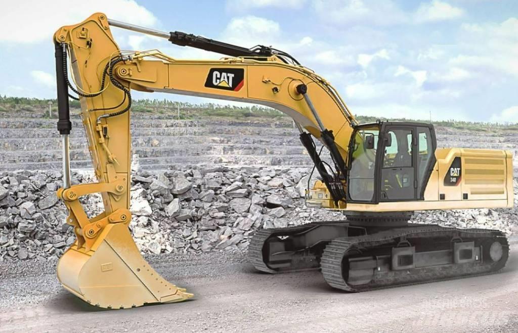 CAT 340 UTHYRES Bageri guseničari
