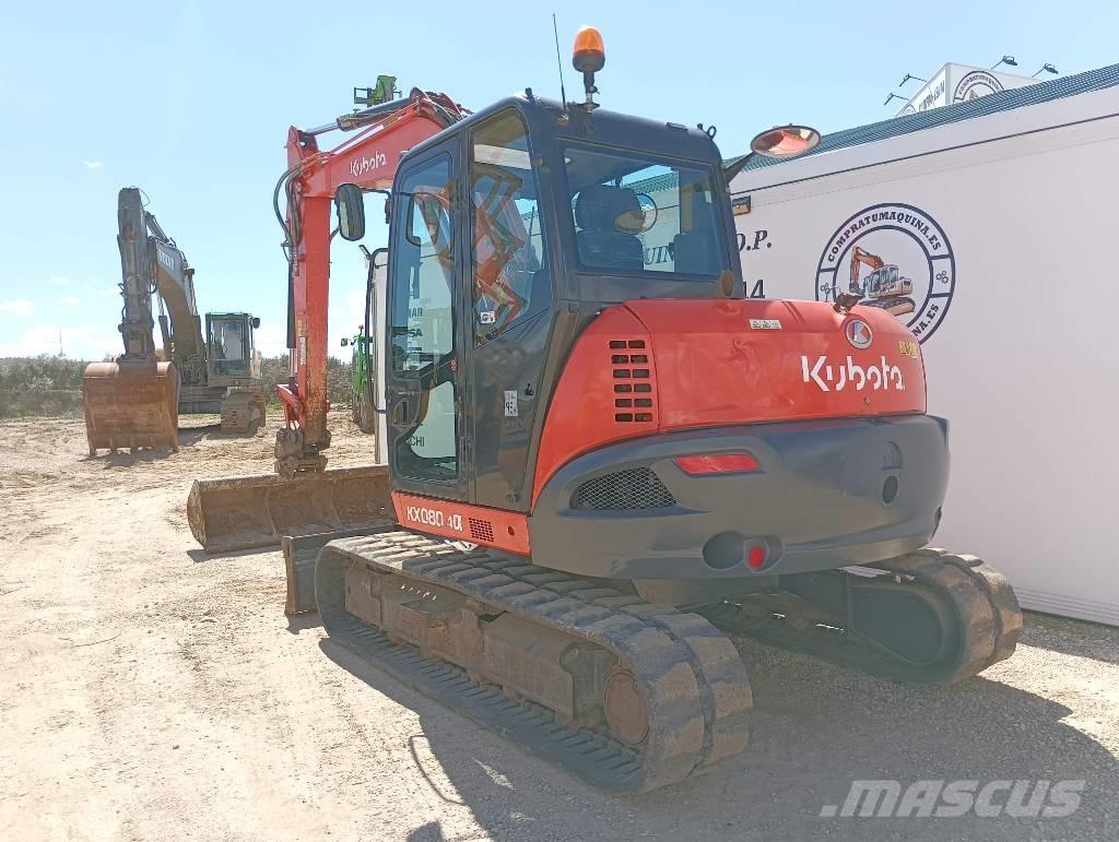 Kubota KX 080-4 Midi bageri 7t – 12t