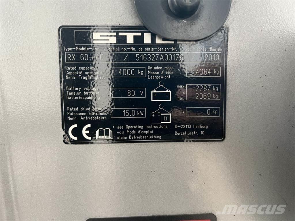 Still RX60-40 Električni viljuškari