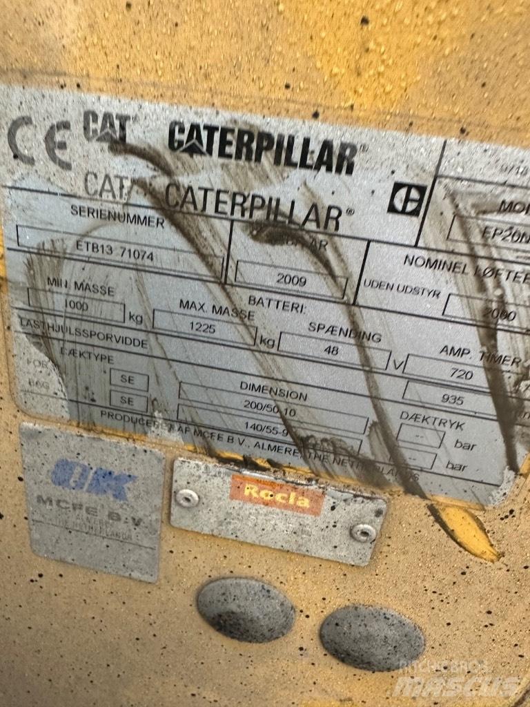 CAT EP20 Električni viljuškari