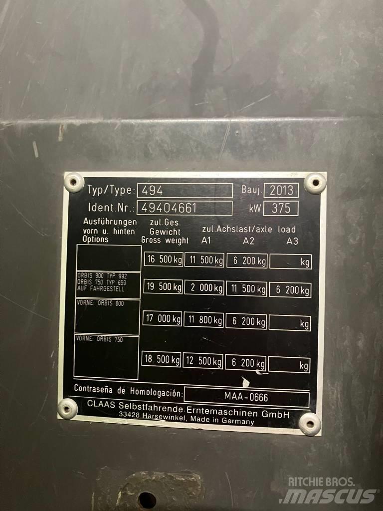 CLAAS Jaguar 940 Mašine za stočnu hranu sa sopstvenim pogonom