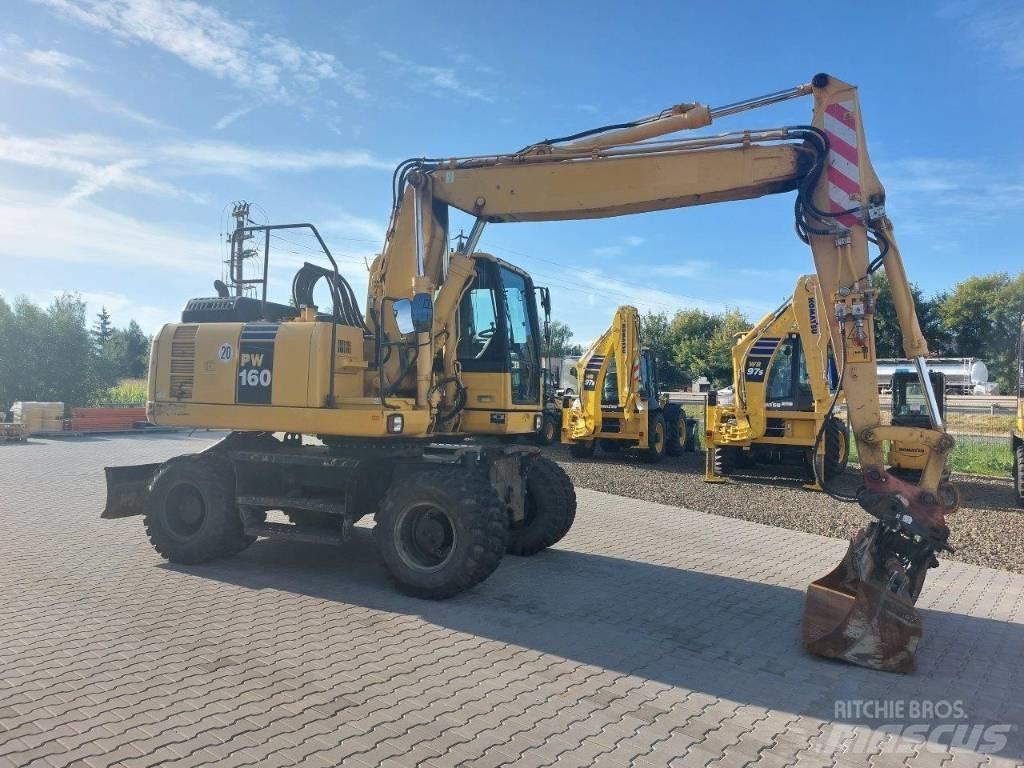 Komatsu PW160-8 Bageri točkaši