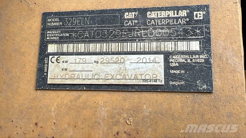 CAT 329 E LN Bageri guseničari