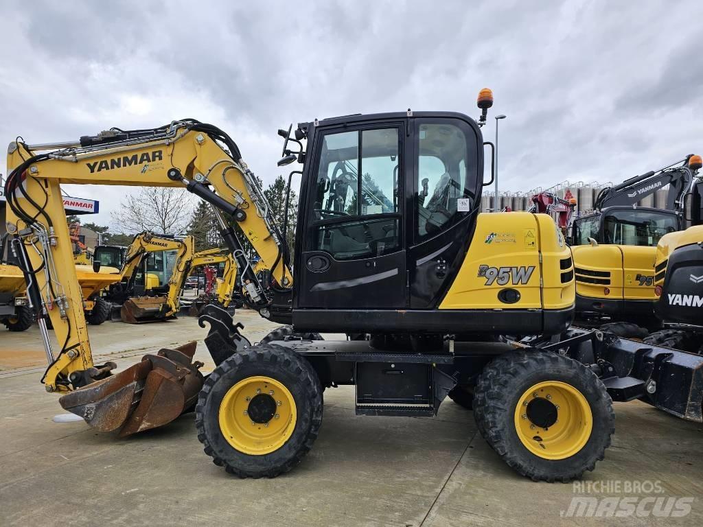 Yanmar B 95 W Bageri točkaši