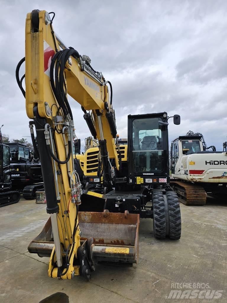 Yanmar B 95 W Bageri točkaši