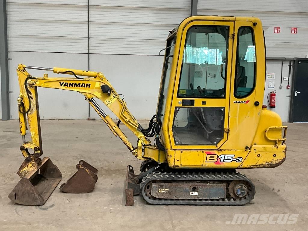 Yanmar B 15 Mini bageri < 7t