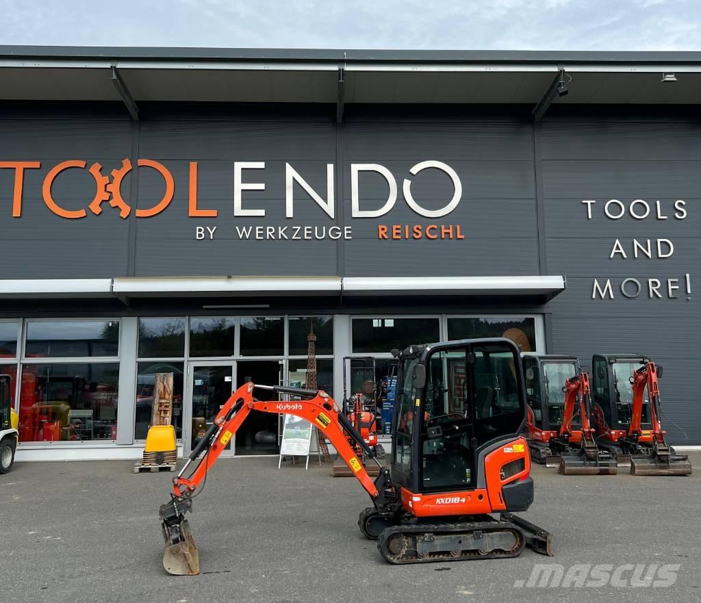 Kubota KX 018-4 Mini bageri < 7t