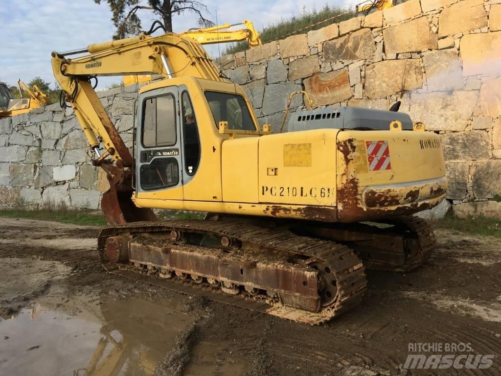 Komatsu PC210LC-6K Bageri guseničari